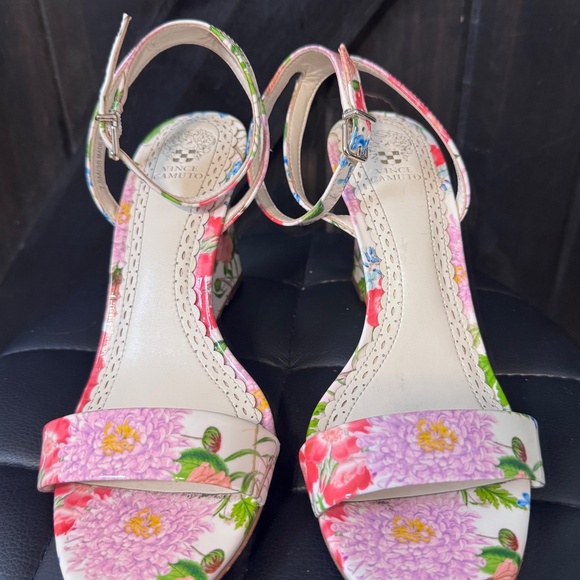 Vince Camuto Florest Garden Wedge Sandal - size 7.5/38 - Picture 8 of 13